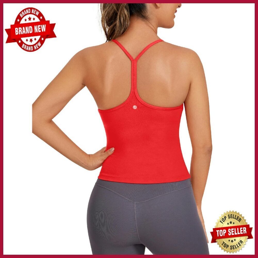 Butterluxe Racerback Tank Top with Built-in Bra for Yoga